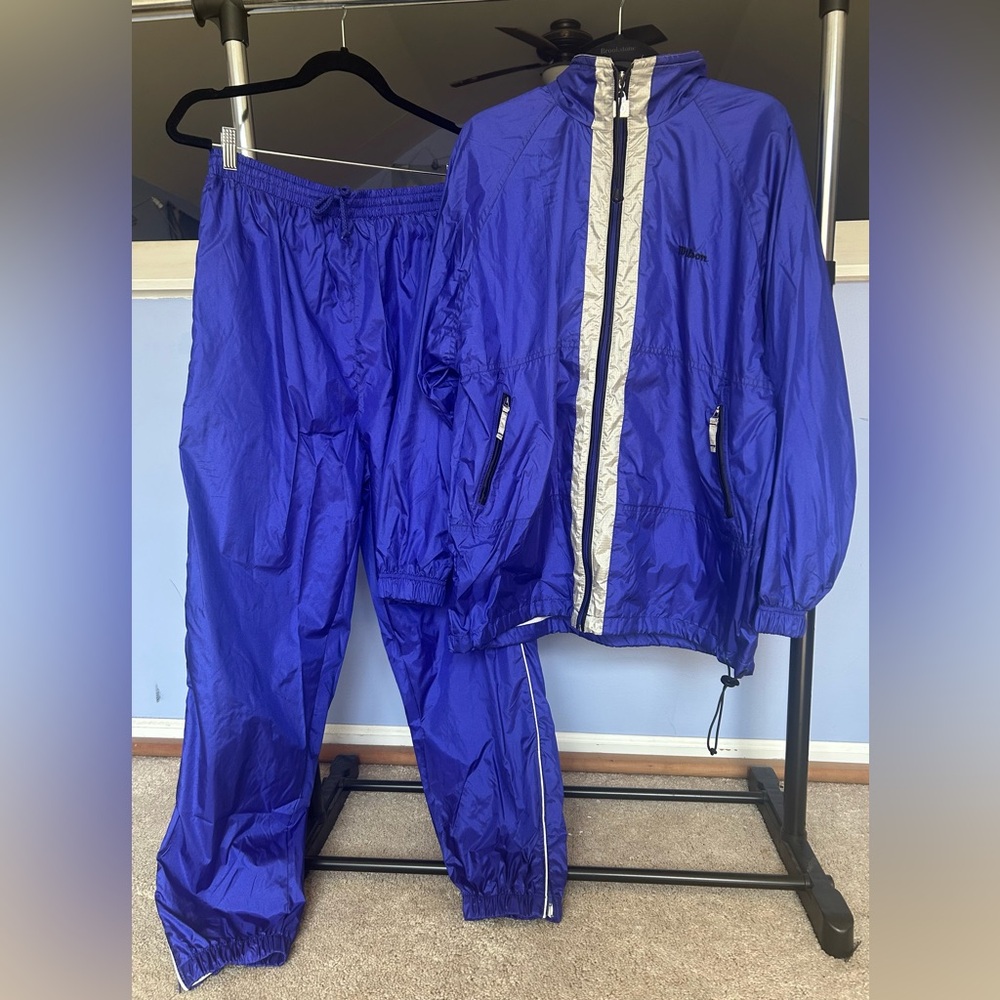 Vintage Wilson Two Piece Purple Tracksuit